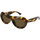 Uhren & Schmuck Damen Sonnenbrillen Bottega Veneta BV1284S 002 Sonnenbrille Braun