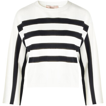 Twin Set  Pullover Jersey  mit schwarzen und weißen Streifen