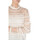 Kleidung Damen Pullover Twin Set Bluse  aus elfenbeinfarbenem Tüll Other