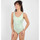 Kleidung Damen Bikini Ober- und Unterteile Oxbow Maillot 1 pièce PAMELA Grün