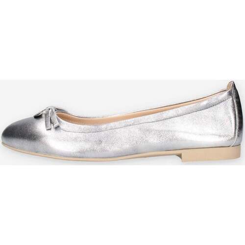 Schuhe Damen Ballerinas NeroGiardini E410000D-115 Silbern