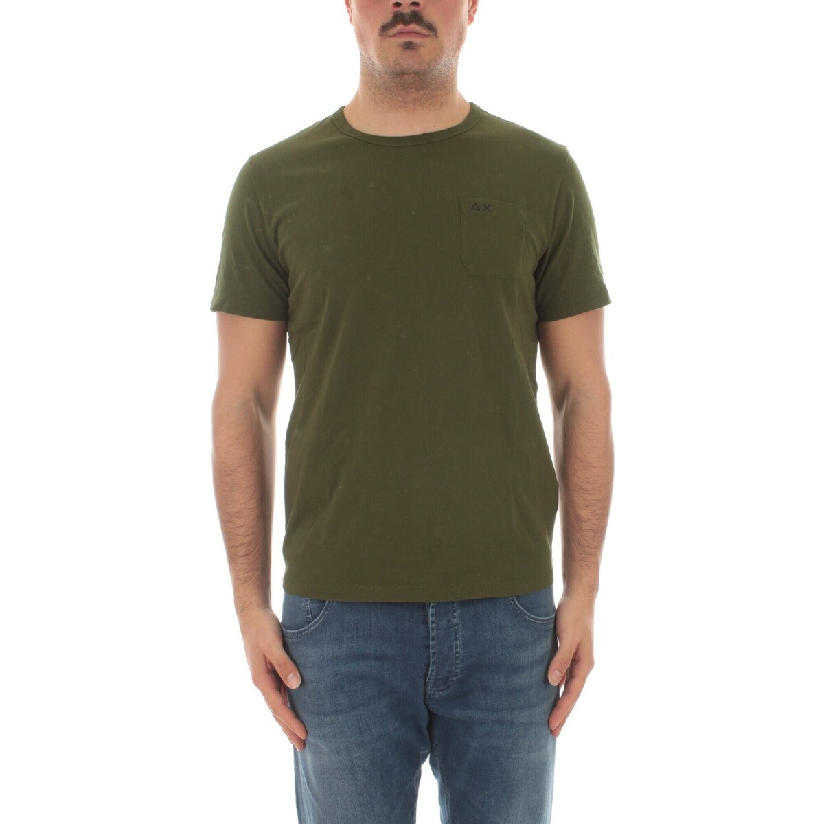 Kleidung Herren T-Shirts Sun68 T34101 Grün
