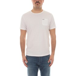 Kleidung Herren T-Shirts Sun68 T34101 Weiss