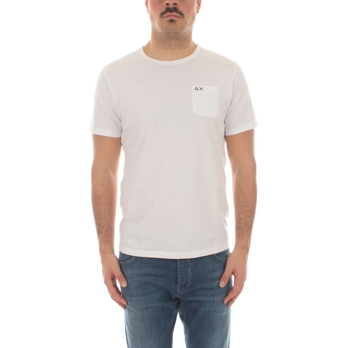 Kleidung Herren T-Shirts Sun68 T34101 Weiss