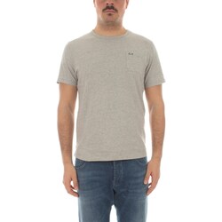 Kleidung Herren T-Shirts Sun68 T34101 Grau