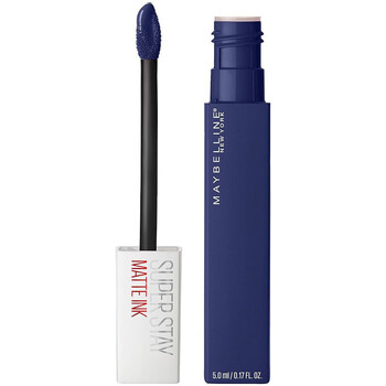 Beauty Damen Lippenstift Maybelline New York Mattes Flüssiglippenstift Superstay Matte Ink Blau