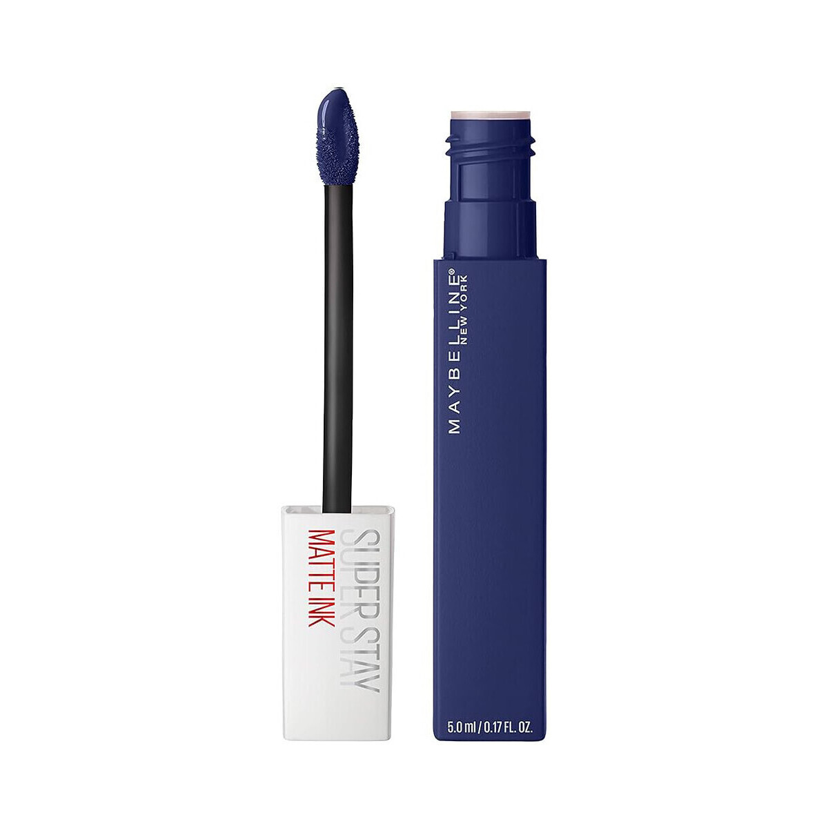 Beauty Damen Lippenstift Maybelline New York Mattes Flüssiglippenstift Superstay Matte Ink Blau