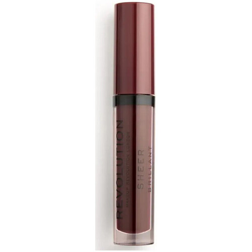 Beauty Damen Gloss Makeup Revolution Transparenter Glanz Lipgloss - 148 Plum Violett