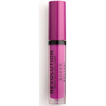 Beauty Damen Gloss Makeup Revolution Transparenter Glanz Lipgloss - 145 Vixen Violett