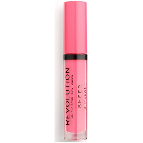 Beauty Damen Gloss Makeup Revolution Transparenter Glanz Lipgloss - 139 Cutie Rosa