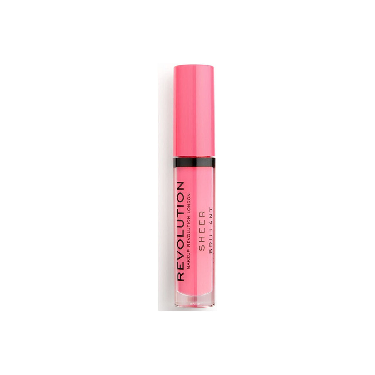 Beauty Damen Gloss Makeup Revolution Transparenter Glanz Lipgloss Rosa