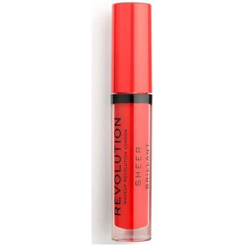 Beauty Damen Gloss Makeup Revolution Transparenter Glanz Lipgloss - 133 Destiny Orange