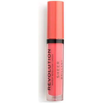 Beauty Damen Gloss Makeup Revolution Transparenter Glanz Lipgloss - 138 Excess Rosa