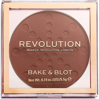 Makeup Revolution Back- und Finish-Puder Bake & Blot Braun