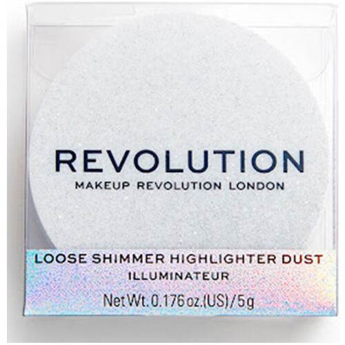 Beauty Damen Blush & Puder Makeup Revolution Metallischer Puder-Highlighter - Iced Diamond Weiss