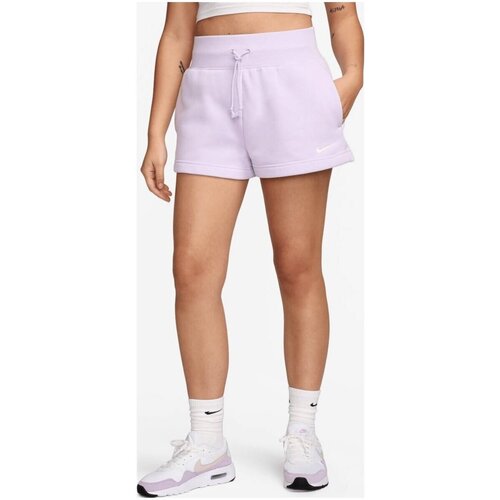 Kleidung Damen Shorts / Bermudas Nike Sport Sportswear Phoenix Fleece FD1409-511 Violett
