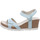 Schuhe Damen Sandalen / Sandaletten Panama Jack Sandaletten B 62 Azul Claro / light blue Julia Blau