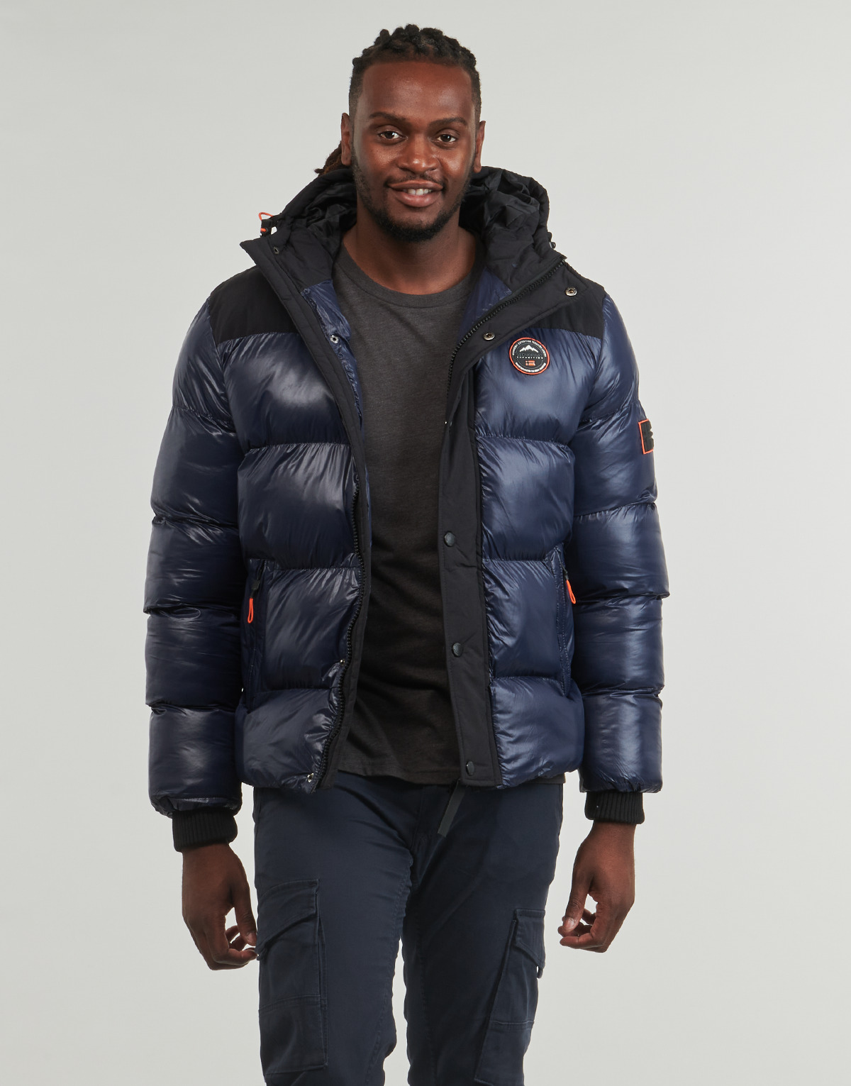 Kleidung Herren Daunenjacken Geographical Norway BINAEL Marine