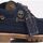 Schuhe Herren Sneaker Timberland TB0A683WEP3  - AUTHENTICS 3 EYE-DARK BLUE SUEDE Blau