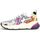 Schuhe Damen Sneaker W6yz SARAH 2018294-03 1N21-METALLIC WHITE-MULTI Weiss
