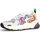 Schuhe Damen Sneaker W6yz SARAH 2018294-03 1N21-METALLIC WHITE-MULTI Weiss