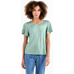 Kleidung Damen T-Shirts & Poloshirts Molly Bracken P1677CE-EMERALD GREEN Grün