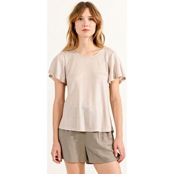 Molly Bracken  T-Shirts & Poloshirts P1677CE-BEIGE