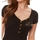 Kleidung Damen T-Shirts Guess Classy G Schwarz