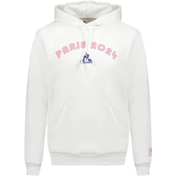 Kleidung Herren Sweatshirts Le Coq Sportif Paris Olympique Weiss