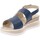 Schuhe Damen Sandalen / Sandaletten Valleverde VV-32110 Blau