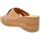 Schuhe Damen Pantoffel Valleverde VV-32400 Beige