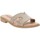 Schuhe Damen Pantoffel Valleverde VV-55400 Beige