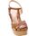 Schuhe Damen Sandalen / Sandaletten Lorenzo Mari 143716 Braun