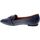 Schuhe Damen Slipper Francescomilano 143804 Blau