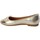 Schuhe Damen Pumps Francescomilano 143808 Gold