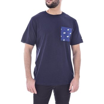 Kleidung Herren T-Shirts Guess F4GI06 K6XN4 Blau