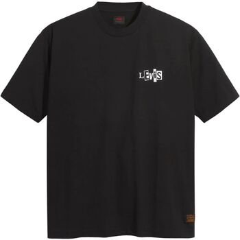 Levis  T-Shirts & Poloshirts A1005 0000 - BOX SKATE TEE-BLACK