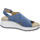 Schuhe Damen Sandalen / Sandaletten Ara Sandaletten Sapporo Sandalette coolblue 12-42404-12 Blau