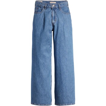 Kleidung Damen Jeans Levi's Baggy Dad Wide Leg Cause And Effect Blau