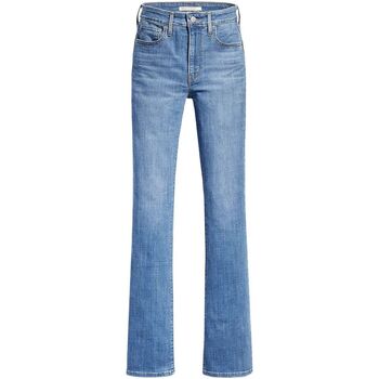 Kleidung Damen Jeans Levi's 18759 0054 - 725 HIGH-RISE BOOTCUT-LAPIS SPEED Blau