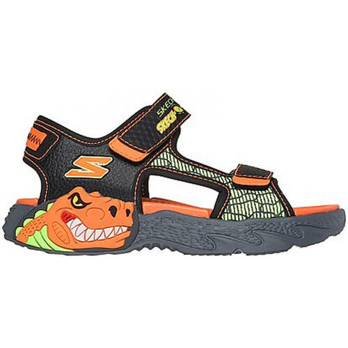 Schuhe Kinder Sandalen / Sandaletten Skechers Creature-splash Schwarz