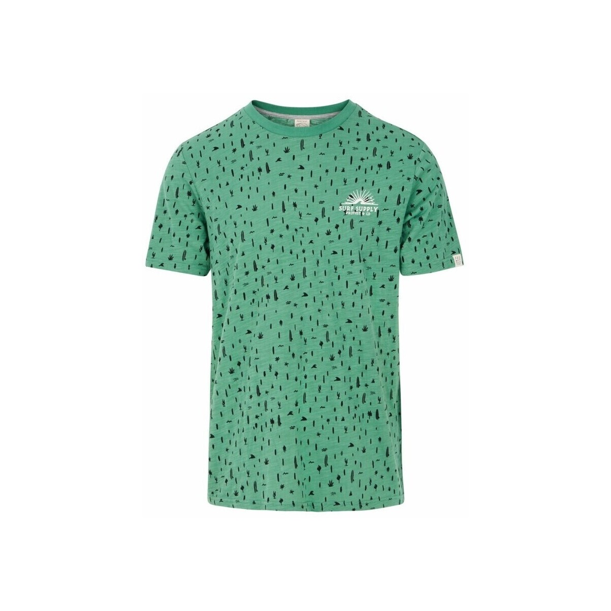 Kleidung Herren T-Shirts Protest T-shirt  Prtscot Grün