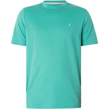 Kleidung Herren T-Shirts Farah Eddie-T-Shirt Grün