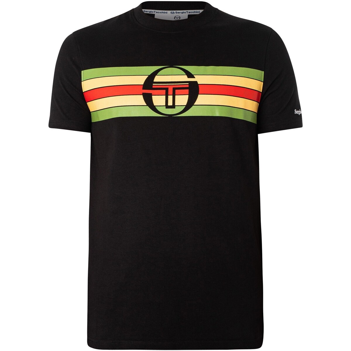 Kleidung Herren T-Shirts Sergio Tacchini Adamo-T-Shirt Schwarz