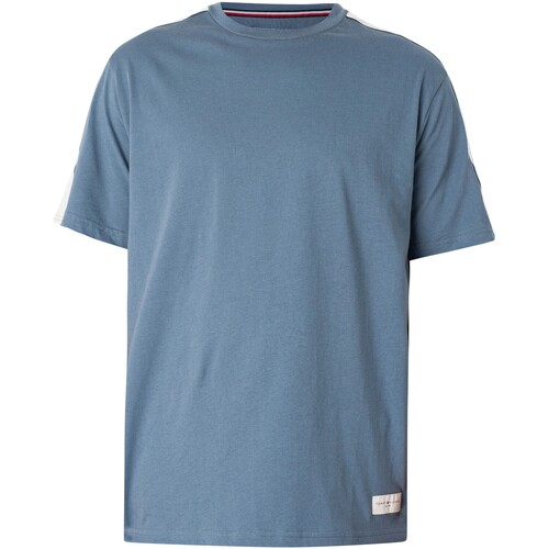 Kleidung Herren Pyjamas/ Nachthemden Tommy Hilfiger Lounge Logo T-Shirt Blau