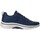 Schuhe Herren Sneaker Low Skechers Go Walk Arch Fit 2.0 Turnschuhe Blau