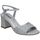 Schuhe Damen Sandalen / Sandaletten Menbur 24870 Silbern