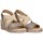 Schuhe Damen Sandalen / Sandaletten Luna Collection 74459 Gold