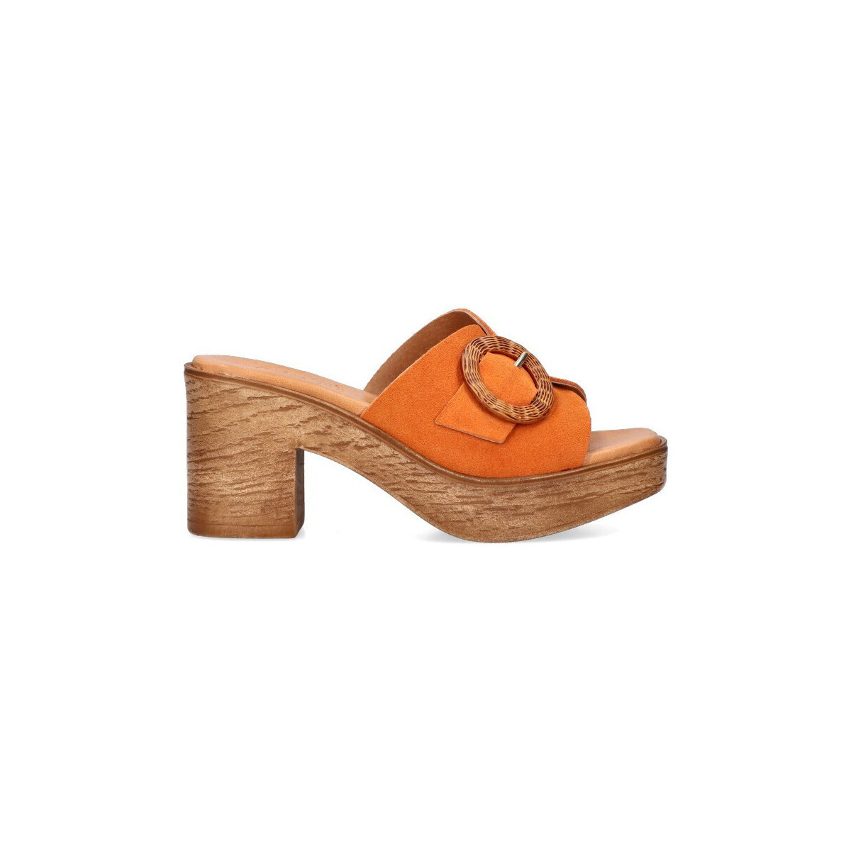 Schuhe Damen Sandalen / Sandaletten Luna Collection 74732 Orange