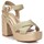 Schuhe Damen Sandalen / Sandaletten Xti 142741 Gold